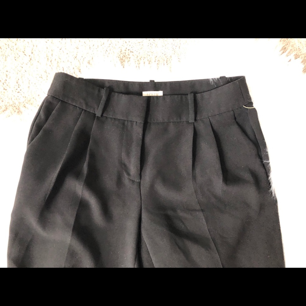 Jcrew pleated front work pants